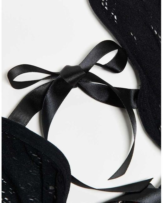 Ann Summers Black Extravaganza Crotchless Body