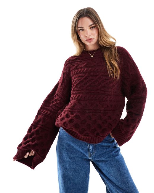 ASOS Purple – strickpullover