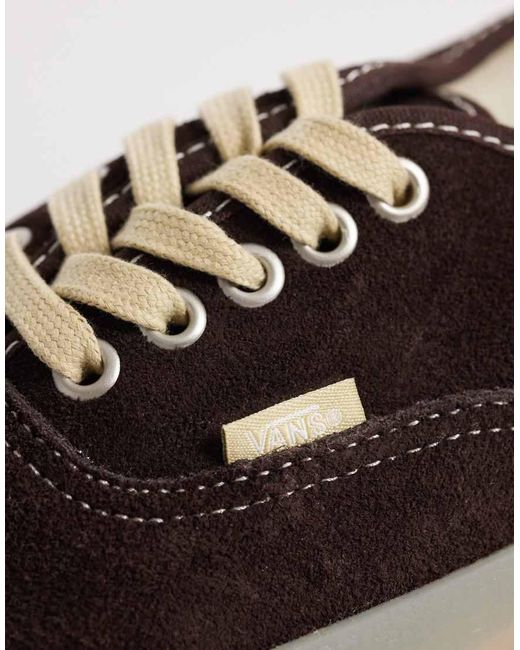Vans Brown Authentic Trainers for men