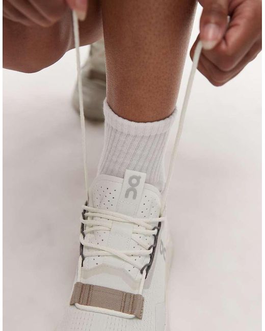 Cloudnova 2 Performance All Day di On Shoes in White