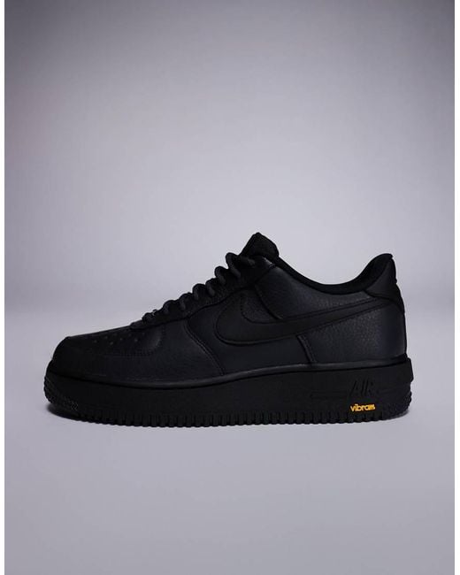 Nike Black Air Force 1 Gore-tex Vibram for men