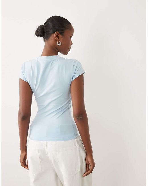 ASOS White Weekend Collective Icon Baby Tee With Wca Graphic