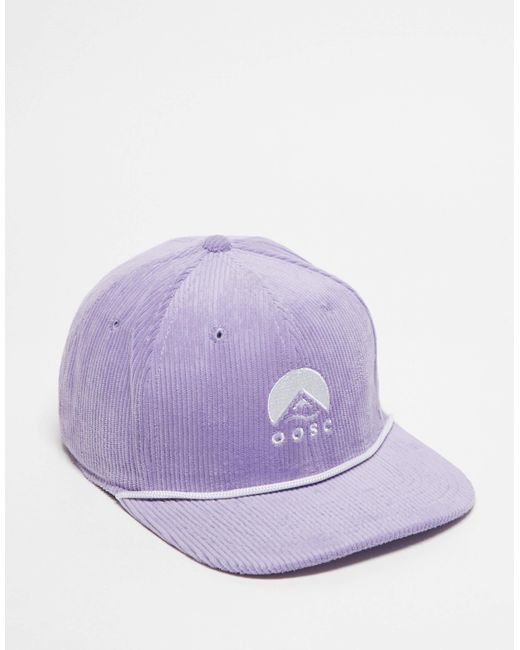 OOSC Purple – mütze aus cord