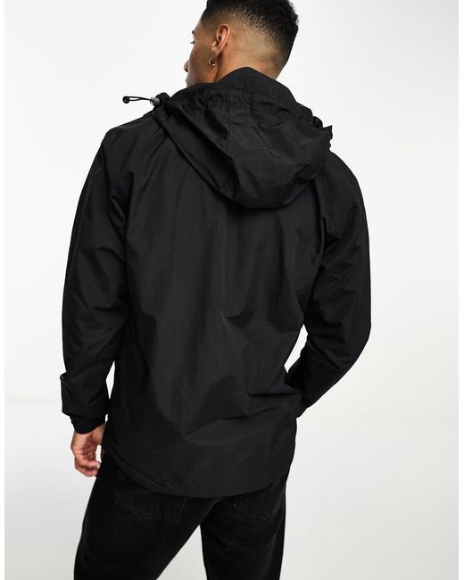 Lyle & Scott Black Icon Logo Zip Through Hooded Jacket for men