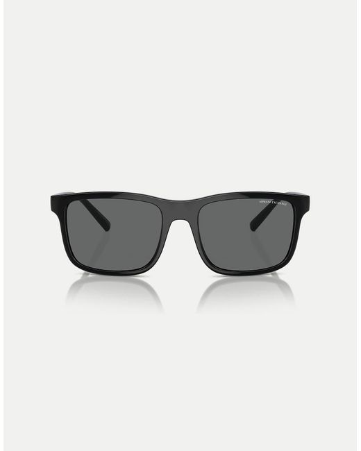 ARMANI EXCHANGE Multicolor Ax4145S Rectangle Sunglasses With Lens for men