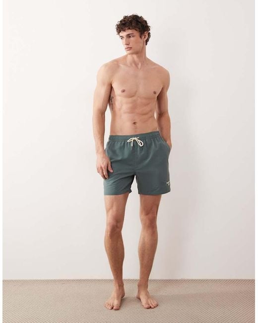 Barbour Multicolor Staple 5 Inch Logo Swim Shorts for men