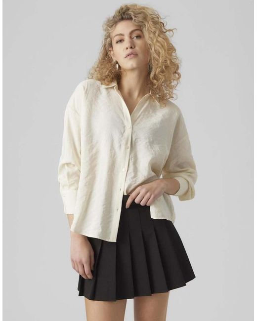 Vero Moda Overhemd in het White