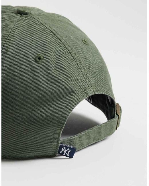 '47 Green Ny Yankees Clean Up Cap