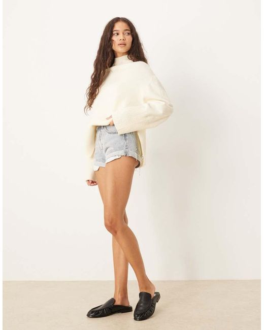 Glamorous Natural Denim Shorts