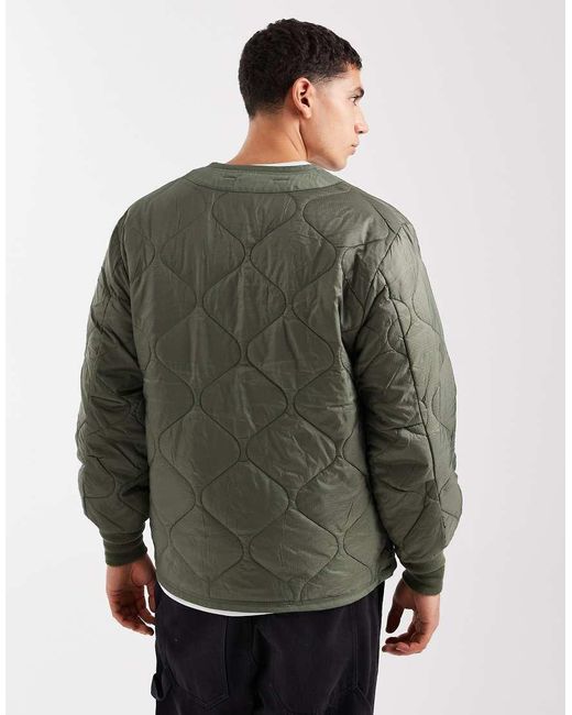 Alpha Industries Gray Heritage Field Jacket for men