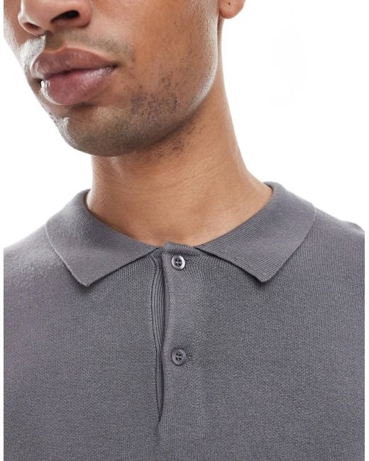 New Look – strickpullover in Gray für Herren