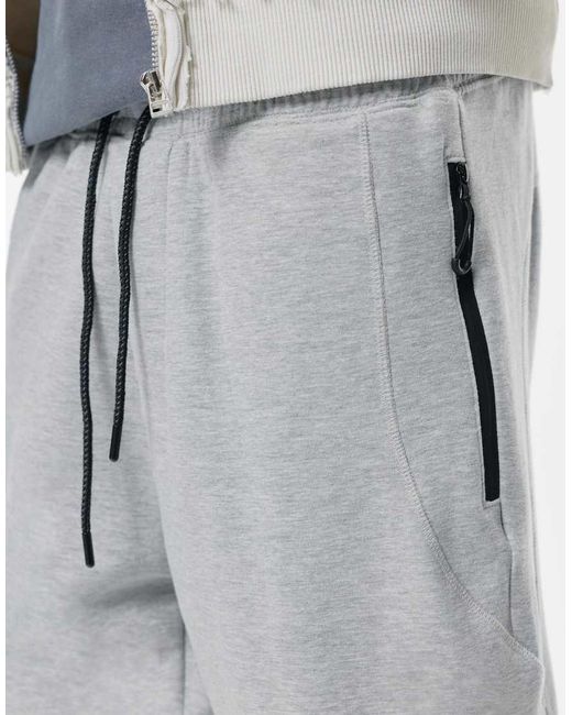 Pull&Bear Gray Tracksuit Jogger Trousers for men