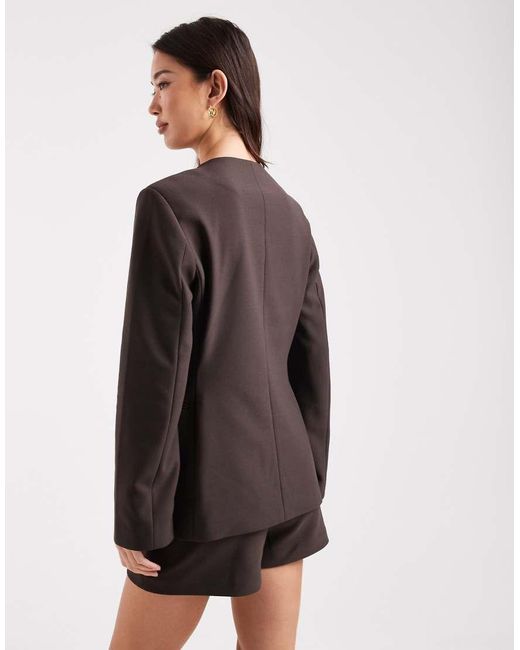 ONLY Black Structured Blazer Co-ord