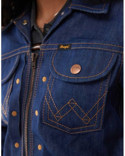 Wrangler Blue Super Capsule Denim Jacket