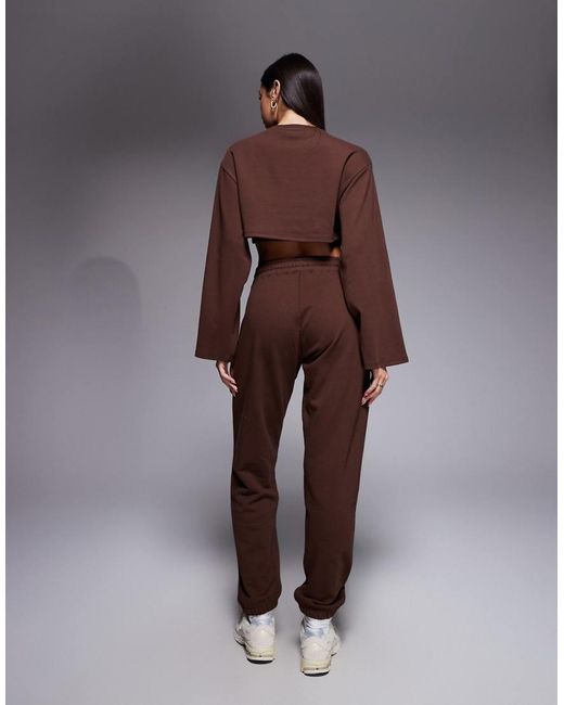 HUGO Brown Hugo Naleisy Co-ord joggers