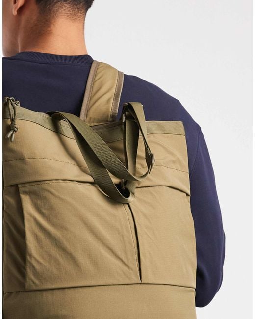 ASOS Green Ripstop Backpack for men