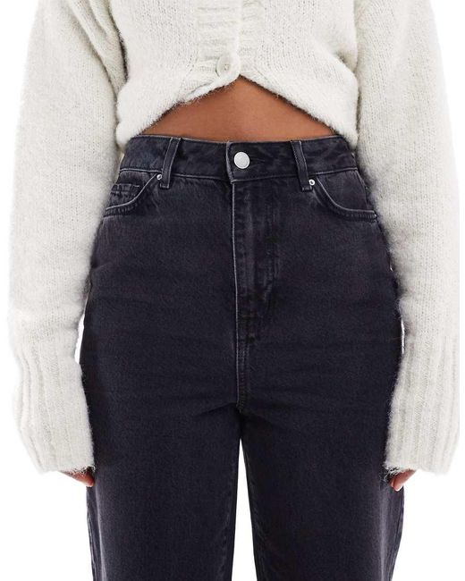 New Look Blue Adalae Wide Leg Jeans
