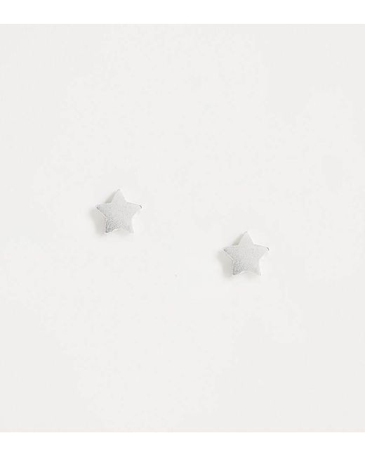 Kingsley Ryan White 5Mm Flat Star Stud