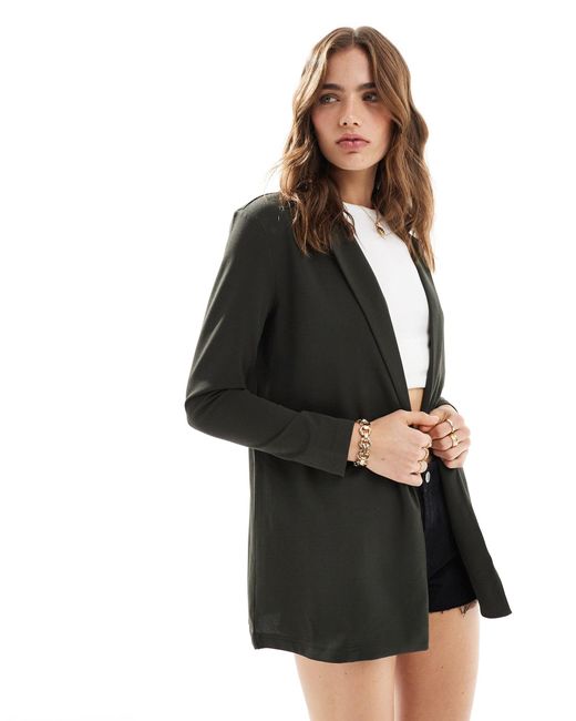 Jdy Black Relaxed Blazer Co-ord