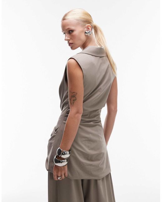 ASOS Natural – elegante weste
