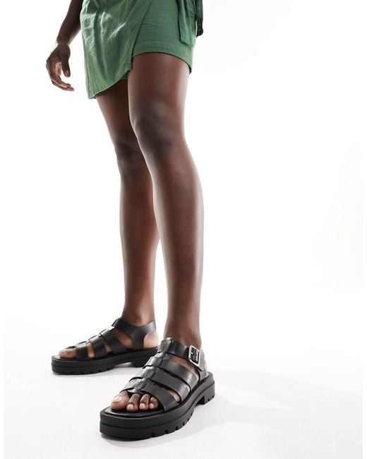 Schuh Brown Tobin Fisherman Sandals