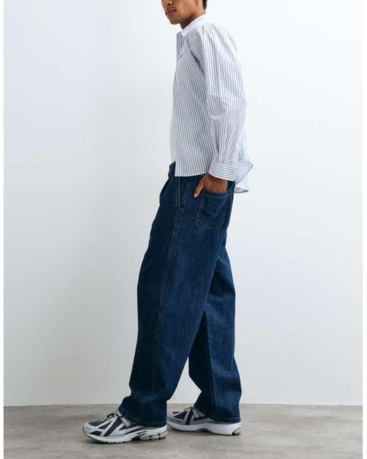 Only & Sons Blue Dani Super baggy Fit Jeans for men