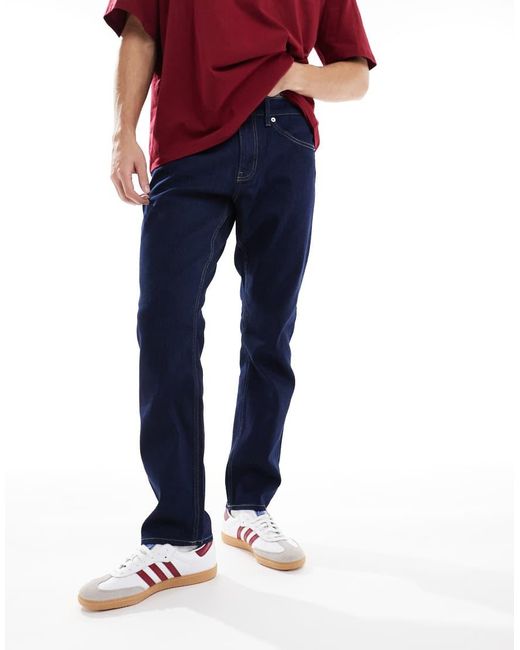 Vaqueros Azul Añil De Corte Estándar De Only & Sons de hombre de color Blue