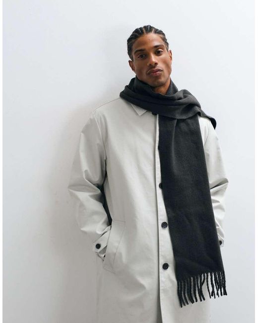 ASOS Blue Dressy Woven Scarf for men