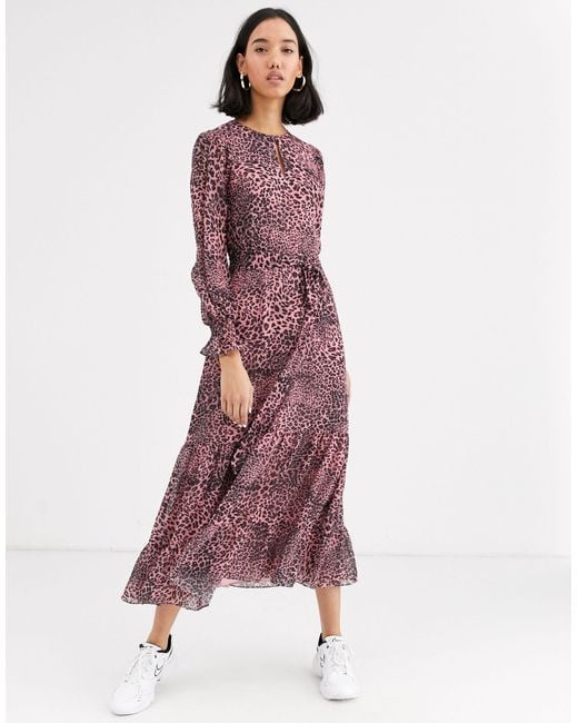 whistles black and gold dress