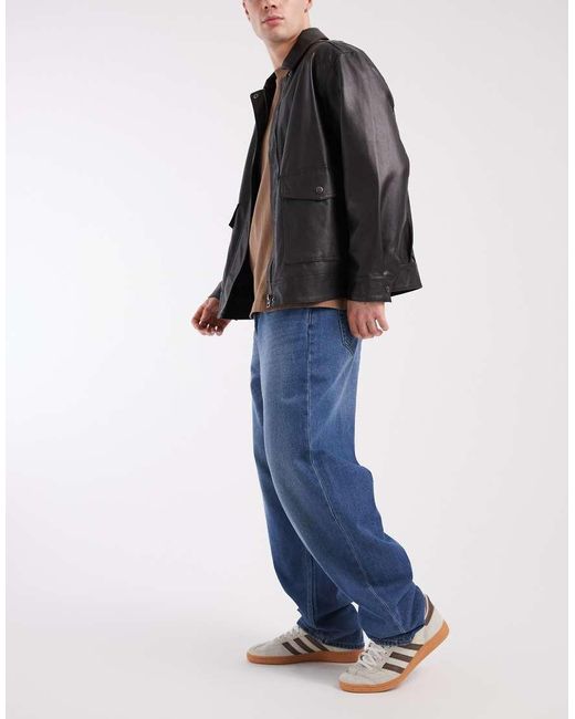 Only & Sons Blue Five baggy Fit Jeans for men