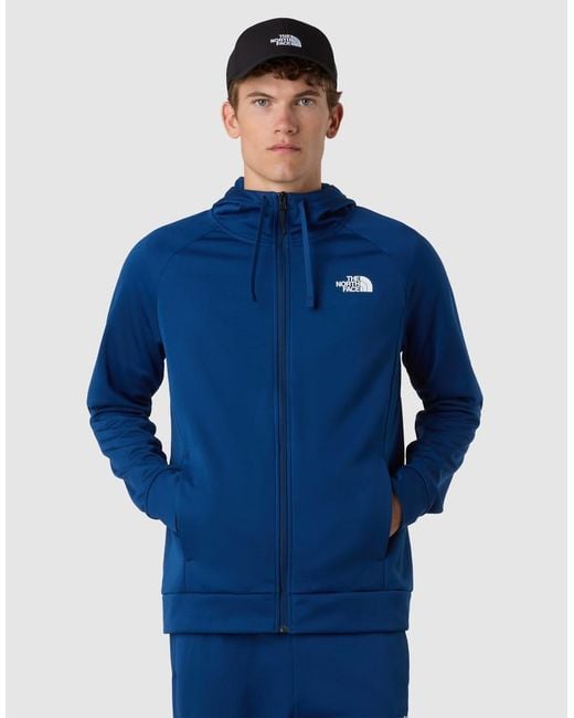 Chaqueta Con Capucha Y Cremallera Reaxion 2.0 De The North Face de hombre de color Blue