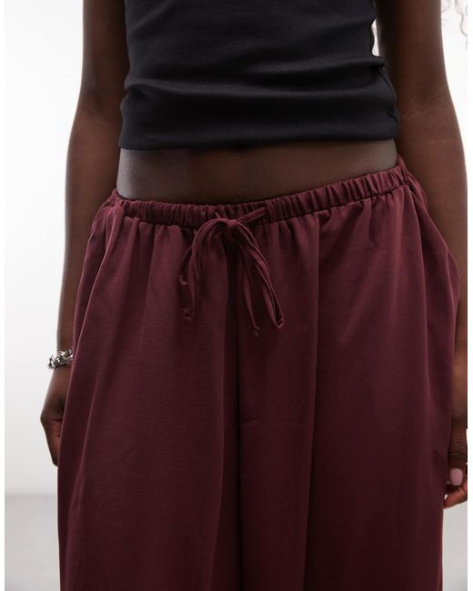 ASOS Purple Pull On Balloon Pants