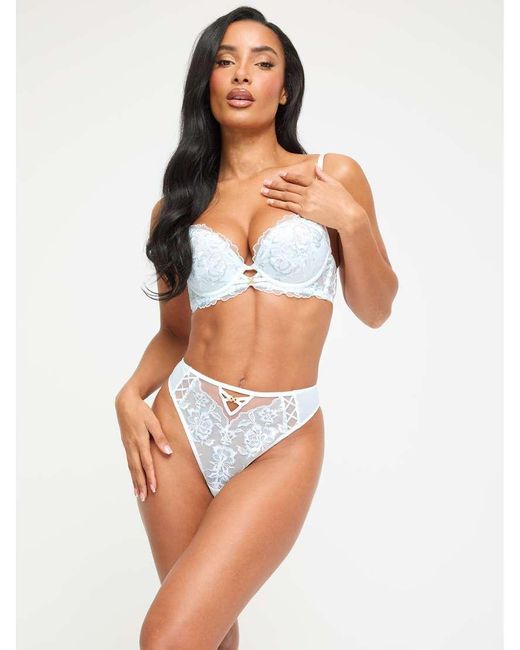 Ann Summers White Bridal Endless Attraction Crotchless Thong