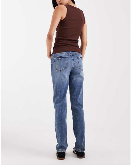 ASOS Black Asos Design Tall Slim Fit Mom Jeans
