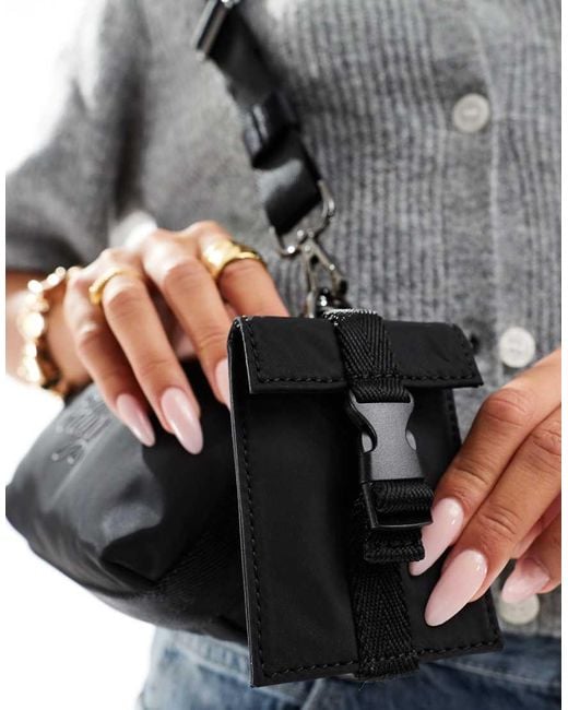 HUGO Gray Dever Shoulder Bag