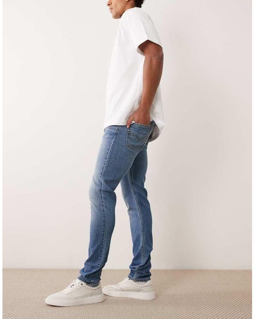 Levi's Blue 510 Skinny Jeans for men