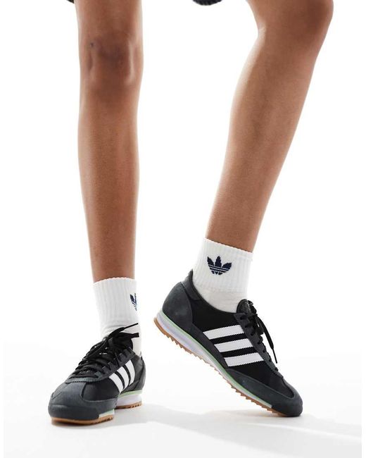 Adidas Originals White Sl 72 Og Trainers