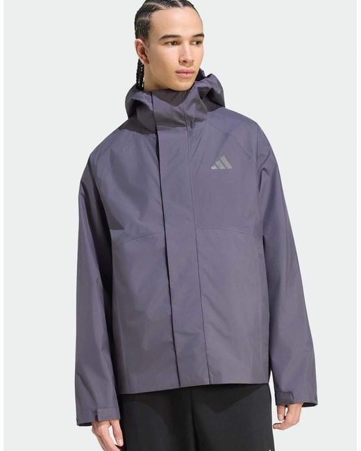 Adidas Originals Blue Essentials Packable Insulated Jacket for men