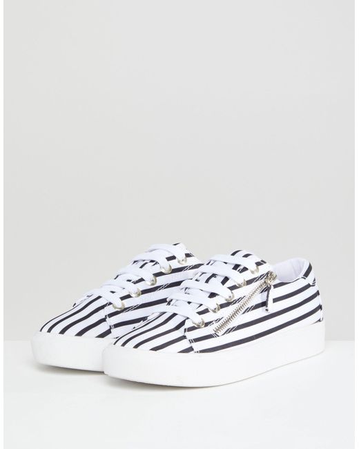 stradivarius platform sneakers
