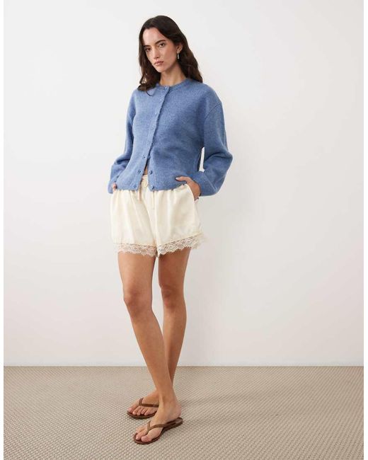 ASOS Blue Lightweight Relaxed Cardigan