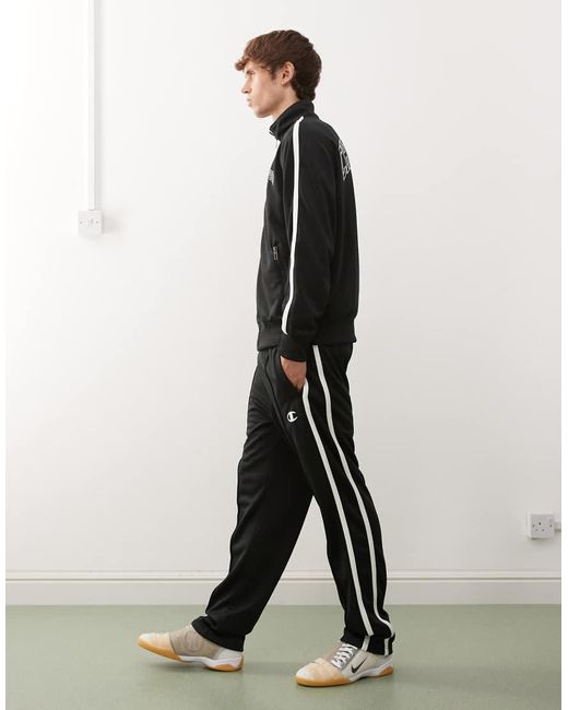 Champion Black Straight Hem Pants for men