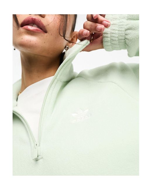 Adidas Originals Green – neutral court – fleece-sweatshirt