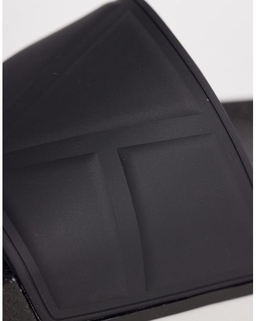 ASOS – e slider in Black für Herren