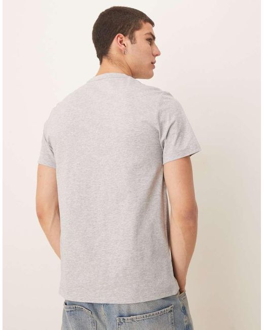T-Shirt Grigia Con Stampa Effetto Pop Art di Calvin Klein in Gray da Uomo