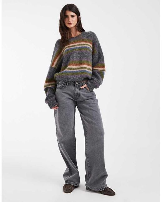 Muse Assembly Black Stripe Hattie Knitted Jumper