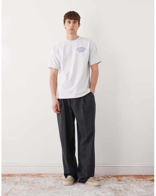 Vans White World Tour Loose Tee for men