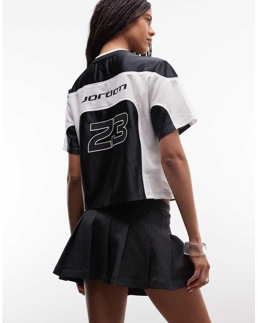 Nike White Pleated Mini Skirt