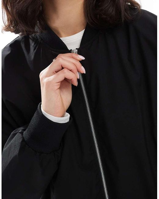 JJXX Black Bomber Jacket
