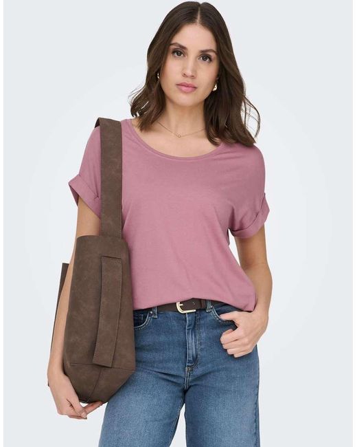 Top Rosa Nostalgia ONLY de color Red