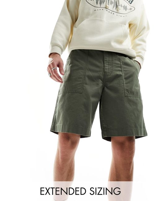 Pantalones cortos utilitarios Gant de hombre de color Green